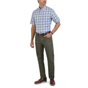 Camisa Yale Manga Corta Regular Fit 2607 Morada