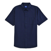 Camisa casual Yale Regular Fit Manga corta 7758 Azul marino