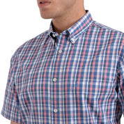 Camisa Yale Manga Corta Regular Fit 3612 Rosa