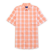 Camisa casual Yale Regular Fit Manga corta 7742 Naranja