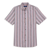 Camisa Yale Para Caballero Manga Corta Regular Fit 8197 Rojo