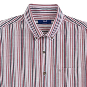 Camisa Yale Para Caballero Manga Corta Regular Fit 8197 Rojo