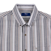 Camisa Yale Para Caballero Manga Corta Regular Fit 8197 Café