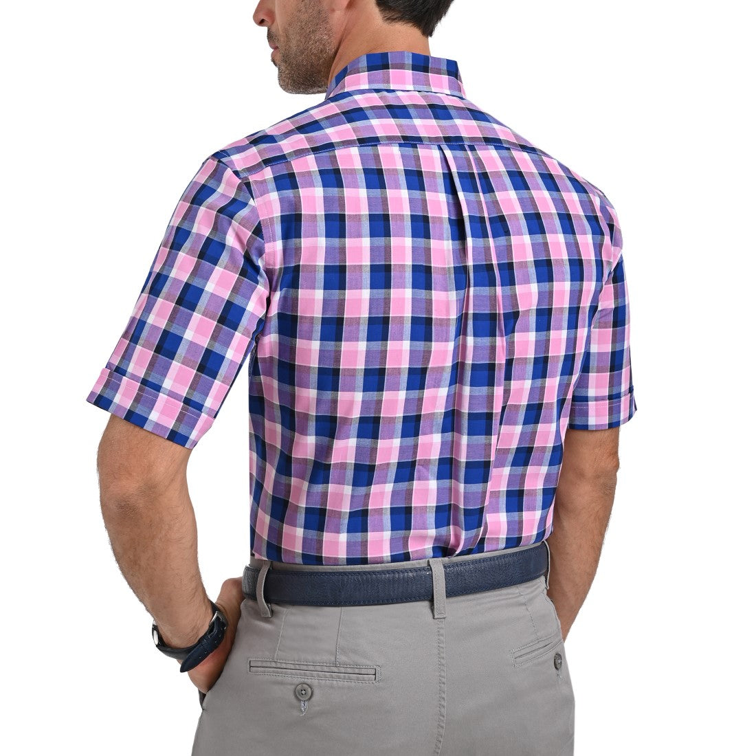 Camisa Yale Manga Corta Slim Fit  2276.