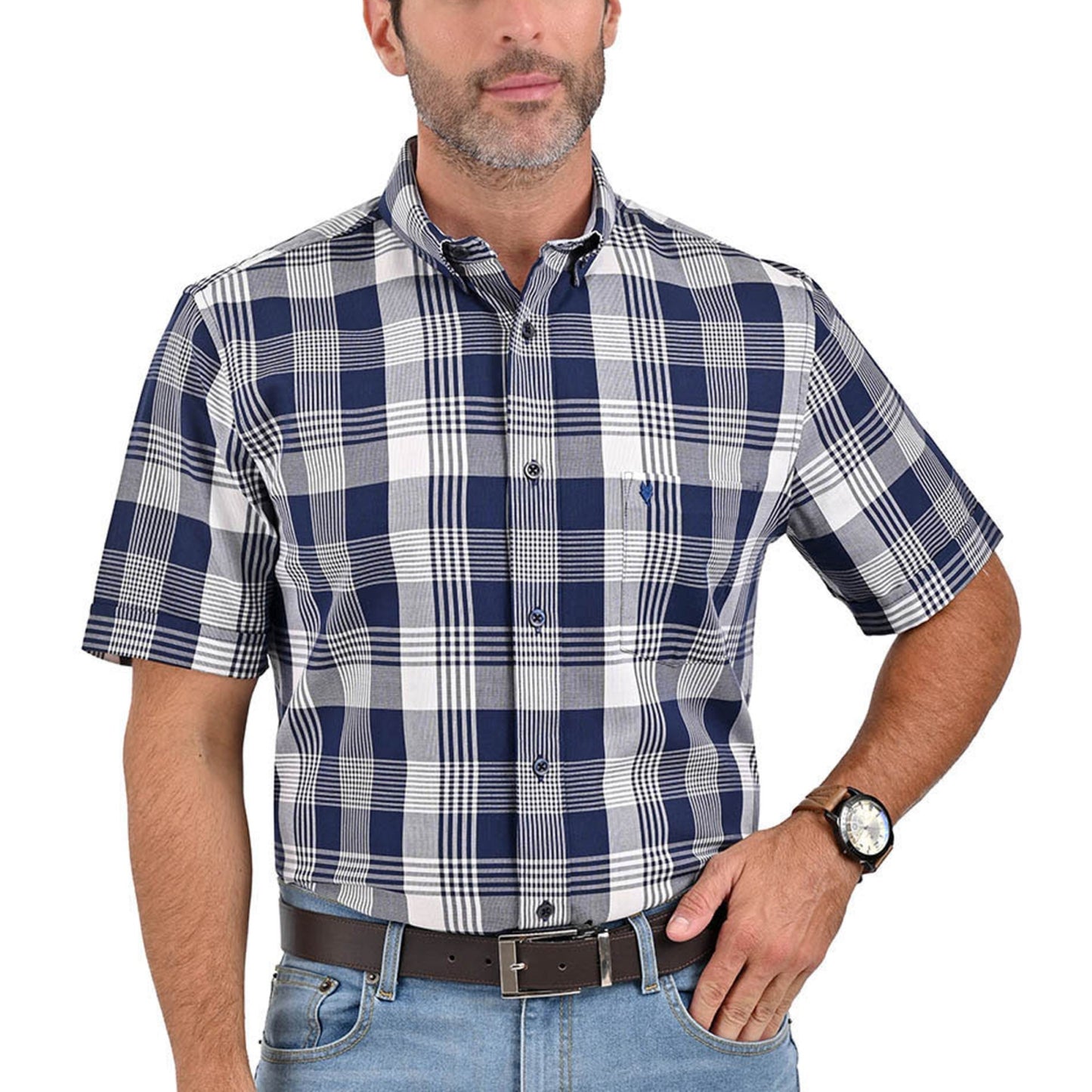 Camisa Yale Manga Corta Regular Fit 3828
