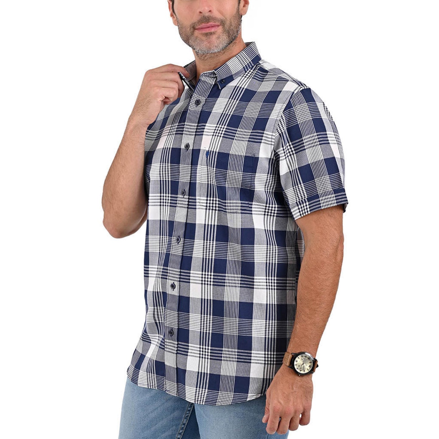 Camisa Yale Manga Corta Regular Fit 3828