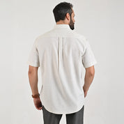 Camisa casual Yale Regular Fit Manga corta 7739 Beige
