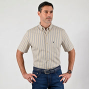 Camisa casual Yale Regular Fit Manga corta 7746 Arena