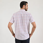 Camisa casual Yale Regular Fit Manga corta 7769 Coral