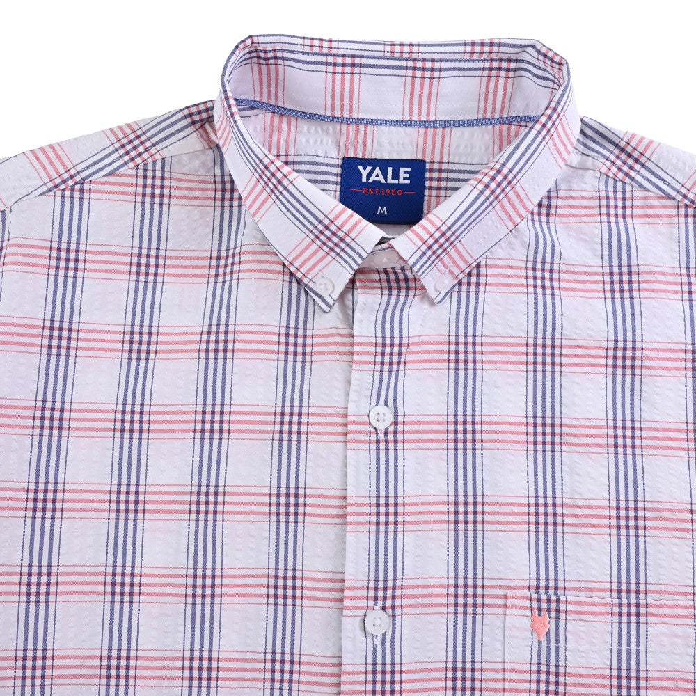 Camisa casual Yale Regular Fit Manga corta 7769 Coral
