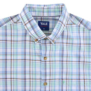 Camisa casual Yale Regular Fit Manga corta 7778 Verde