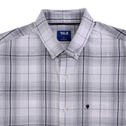 Camisa Yale Para Caballero Manga Corta Regular Fit 8045 Blanco