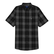 Camisa Yale Para Caballero Manga Corta Regular Fit 8045 Negro