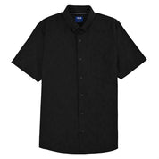 Camisa Yale Para Caballero Manga Corta Regular Fit 8077 Negro