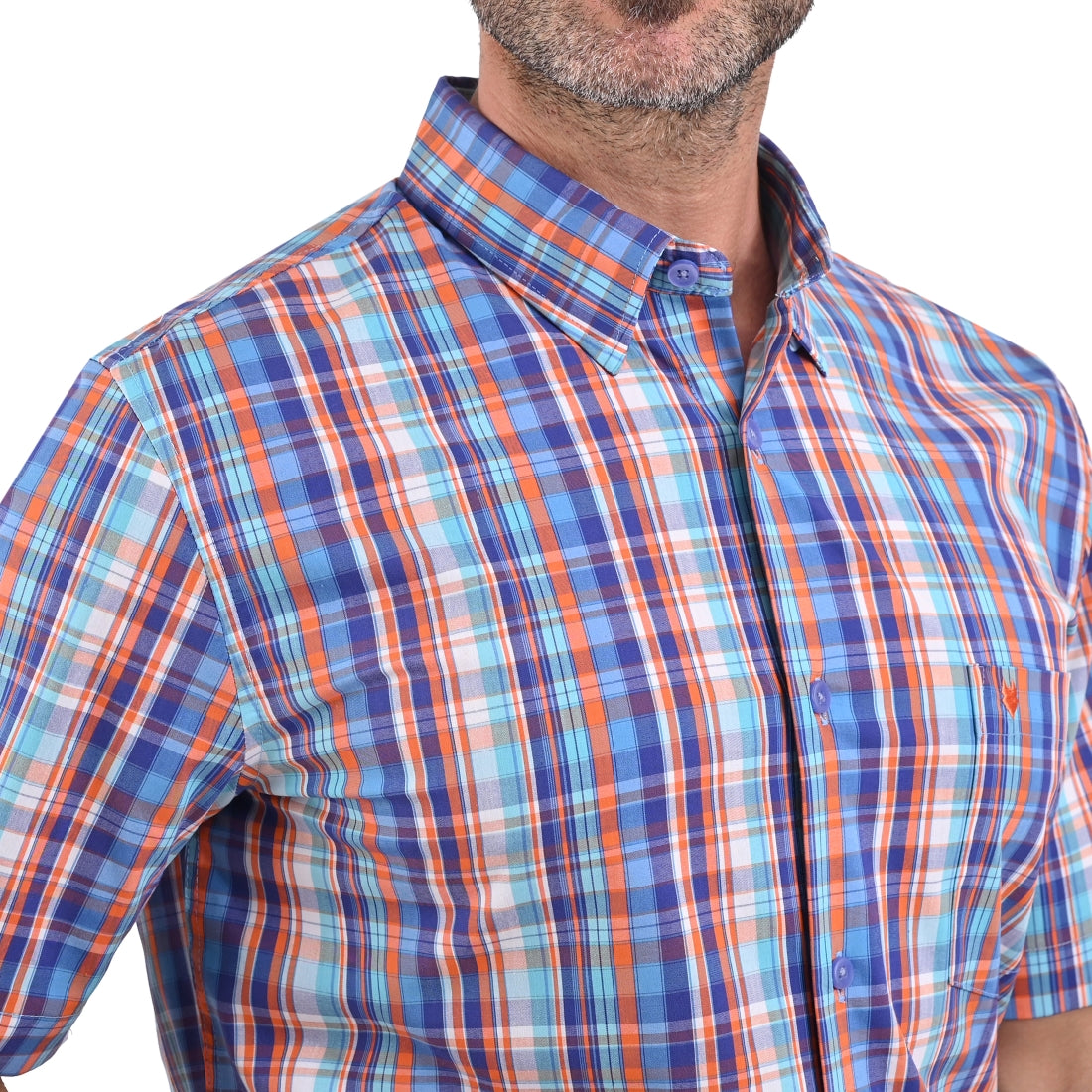 Camisa Yale Manga Corta Slim Fit  2262.