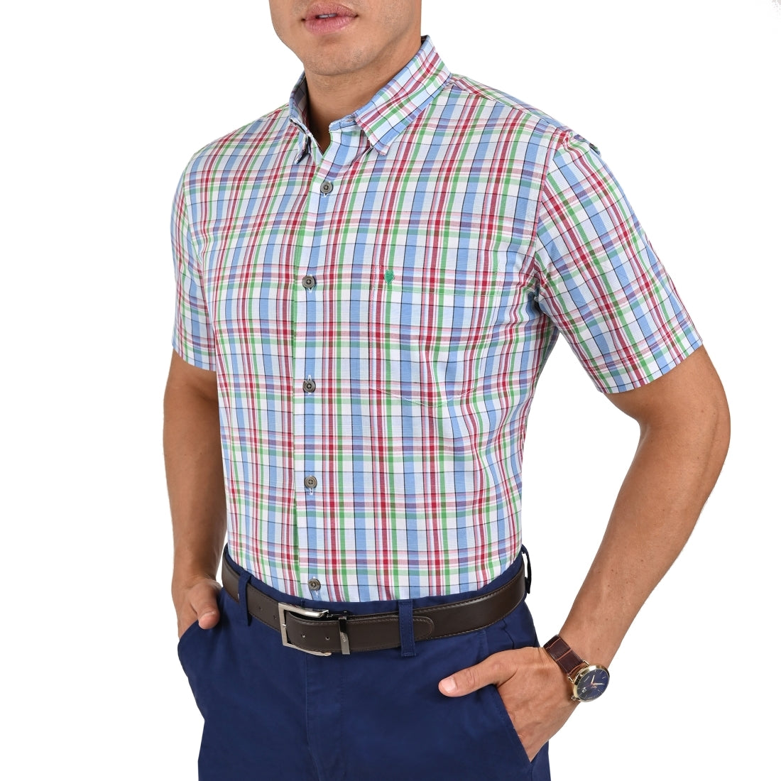 Camisa Yale Manga Corta Slim Fit  2267.