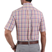 Camisa Yale Manga Corta Slim Fit 2267 Amarillo