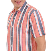 Camisa Yale Manga Corta Regular Fit 3826  Naranja