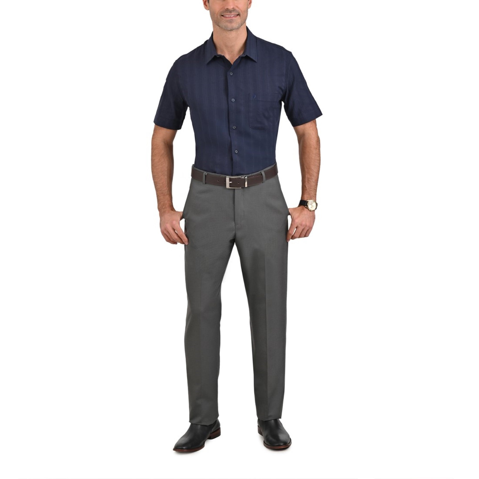 Camisa Yale Manga Corta Regular Fit 3827