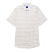 Camisa casual Yale Regular Fit Manga corta 7748 Beige