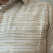 Camisa casual Yale Regular Fit Manga corta 7748 Azul