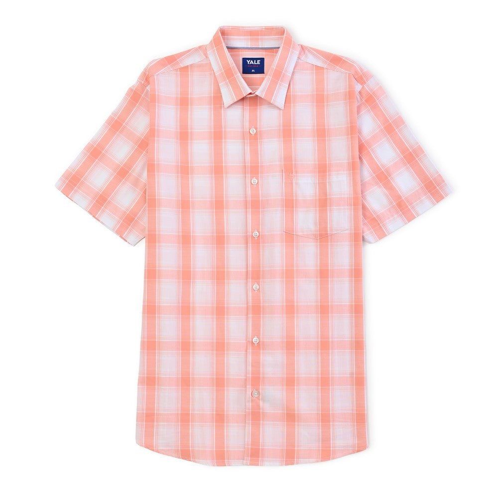 Camisa casual Yale Regular Fit Manga corta 7761 Coral