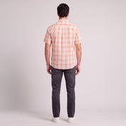 Camisa casual Yale Regular Fit Manga corta 7761 Verde