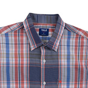 Camisa Yale Para Caballero Manga Corta Regular Fit 8038 Azul Marino