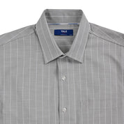 Camisa Yale Para Caballero Manga Corta Regular Fit 8205 Gris Medio