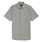 Camisa Yale Para Caballero Manga Corta Regular Fit 8205 Verde