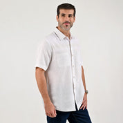 Camisa cenefa Yale Regular Fit Manga corta 7292 Arena