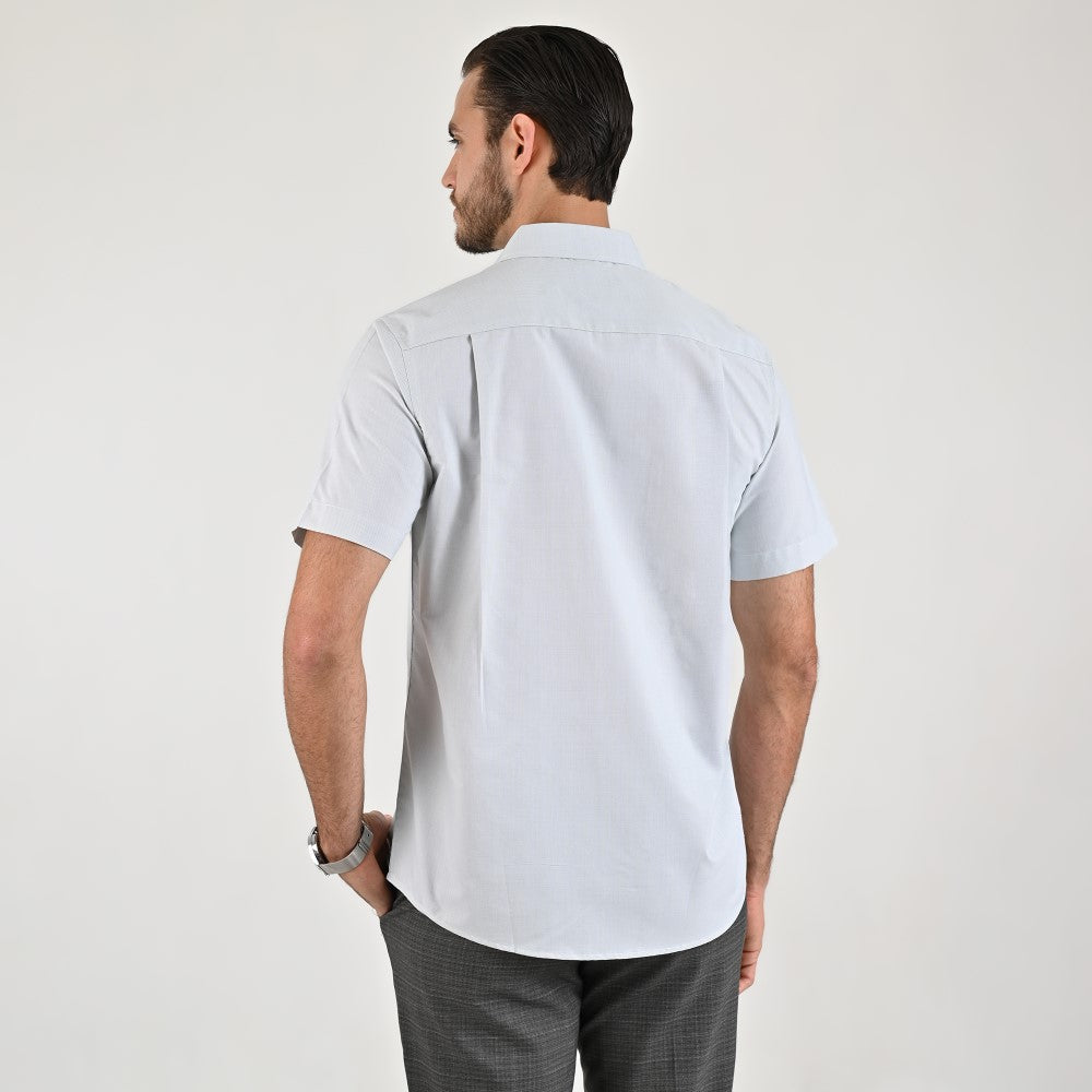Camisa cenefa Yale Regular Fit Manga corta 7293 Menta