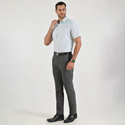 Camisa cenefa Yale Regular Fit Manga corta 7293 Menta