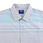 Camisa cenefa Yale Regular Fit Manga corta 7293 Menta