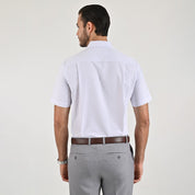 Camisa cenefa Yale Regular Fit Manga corta 7295 Lila