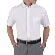 Camisa Casual Yale Manga Corta Tela Oxford Classic Fit 3216