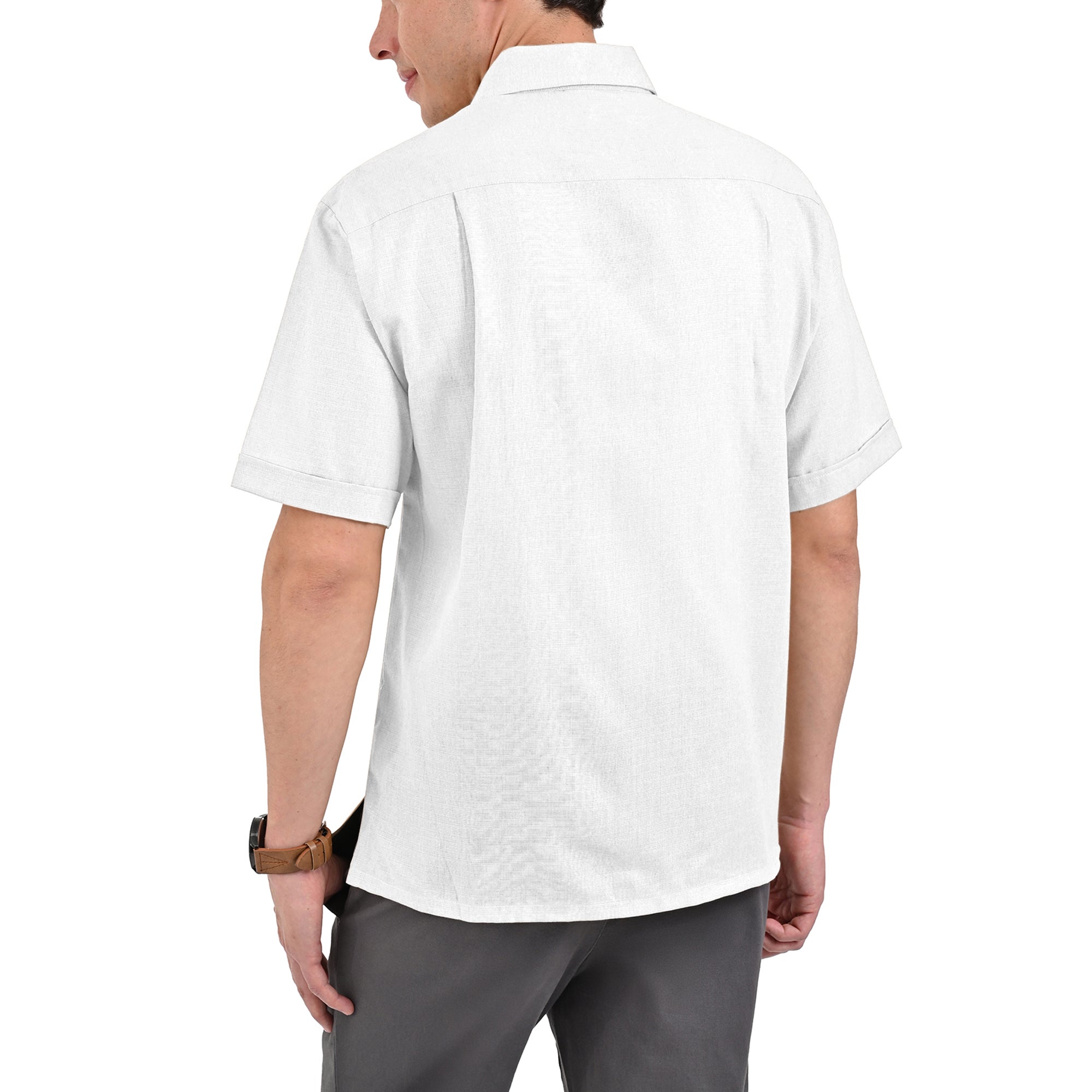 Guayabera Yale Manga Corta Regular Fit 2350