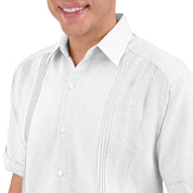 Guayabera Yale Manga Corta Regular Fit 2350