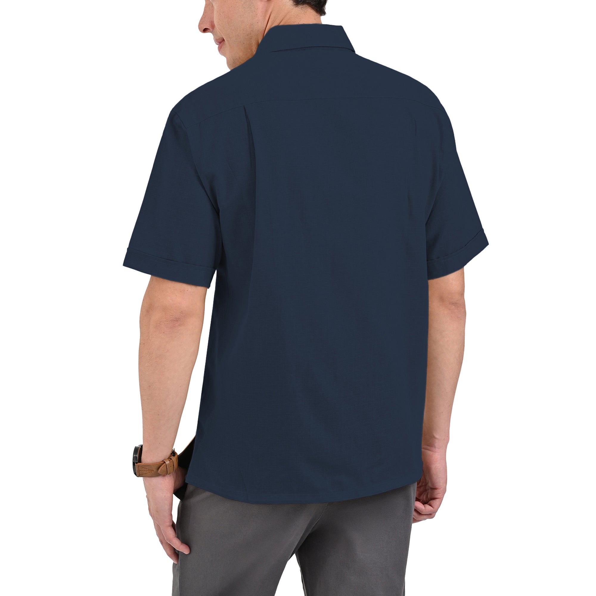 Guayabera Yale Manga Corta Regular Fit 2350