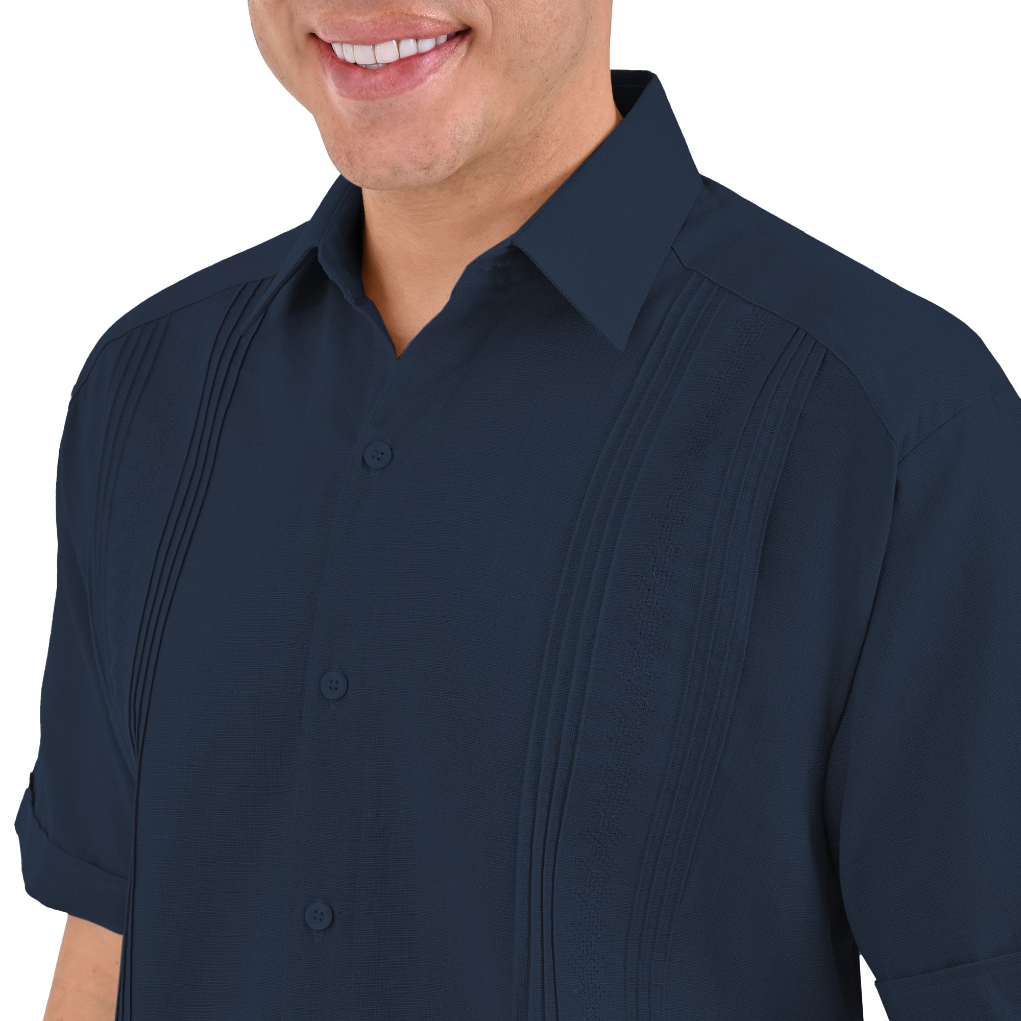 Guayabera Yale Manga Corta Regular Fit 2350