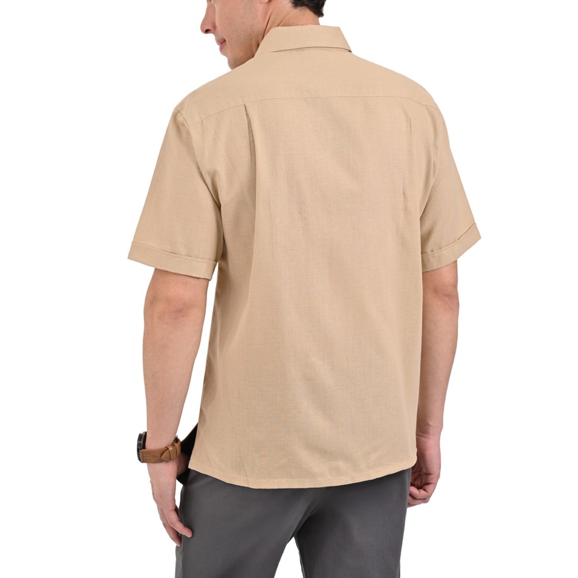 Guayabera Yale Manga Corta Regular Fit 2350