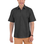 Guayabera Yale Manga Corta Regular Fit 2351