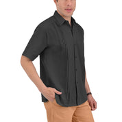 Guayabera Yale Manga Corta Regular Fit 2351