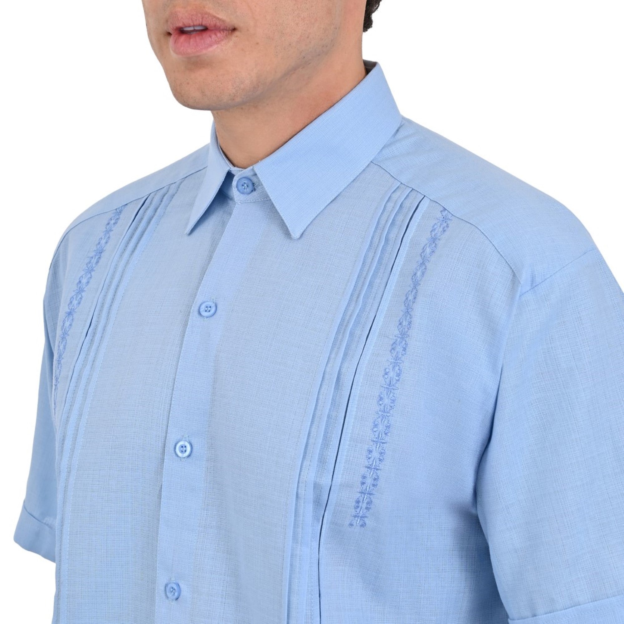 Guayabera Yale Manga Corta Regular Fit 2351