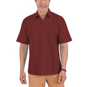 Guayabera Yale Manga Corta Regular Fit 2351