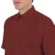 Guayabera Yale Manga Corta Regular Fit 2351