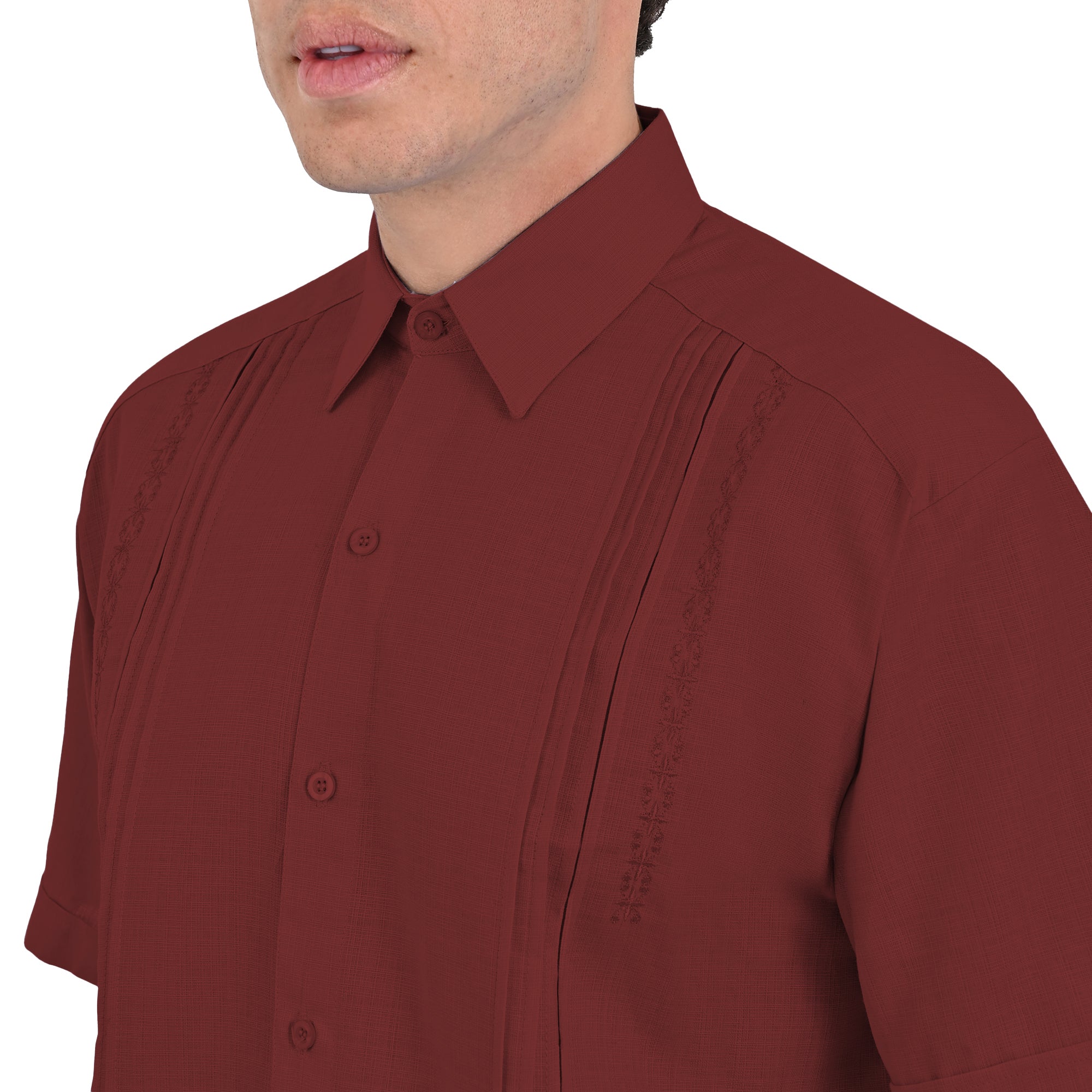 Guayabera Yale Manga Corta Regular Fit 2351