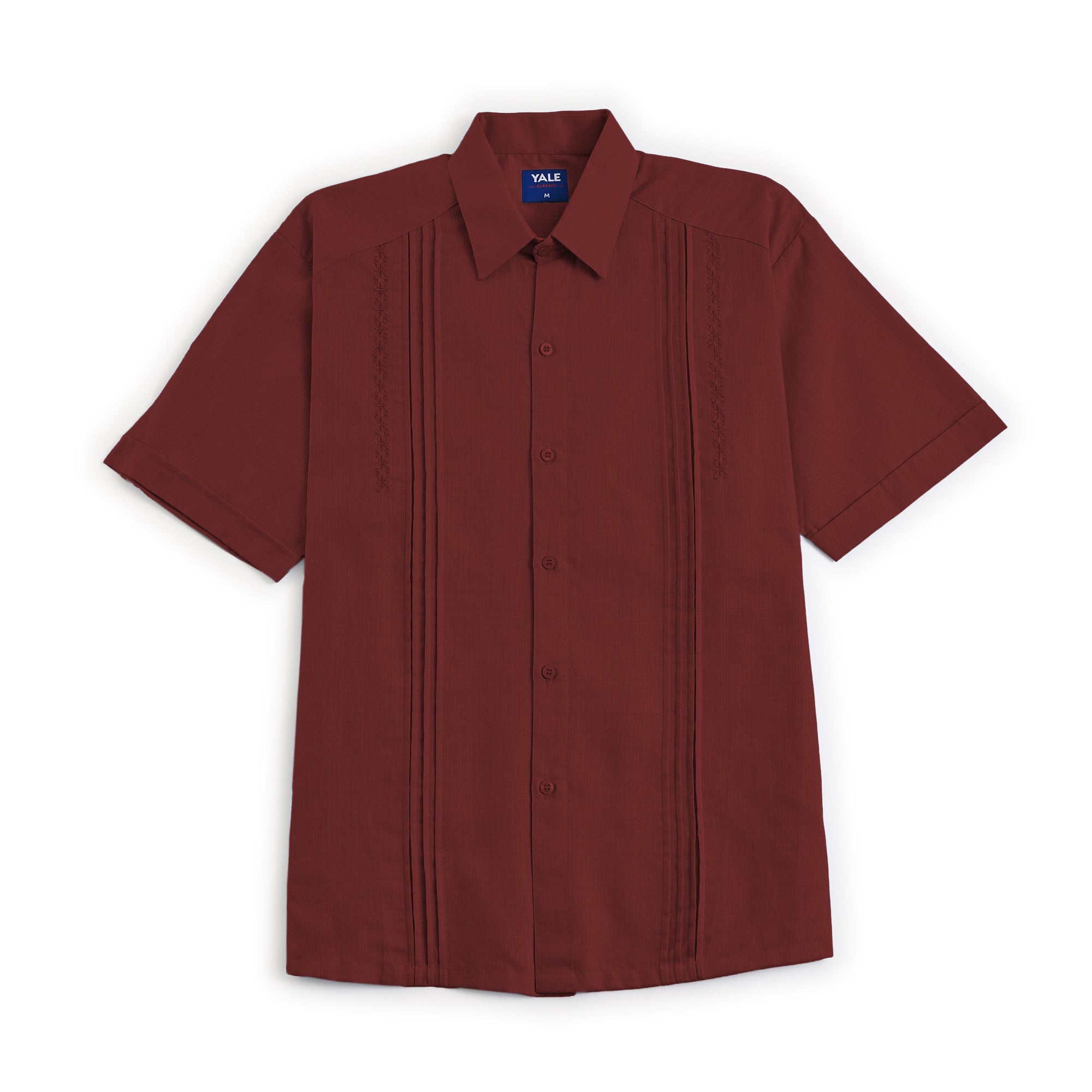 Guayabera Yale Manga Corta Regular Fit 2351