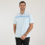 Camisa chazarilla Yale Regular Fit Manga corta 7288 Menta