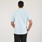 Camisa chazarilla Yale Regular Fit Manga corta 7288 Menta